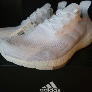 Adidas UltraBoost 21 Triple White FY0379